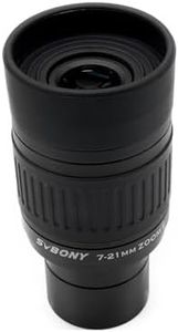 Svbony SV135 Oculaire de Télescope Zoom, Oculaire Zoom 1,25'' 7-21mm pour Télescope, Champ de Vision de 60 degrés, FMC 7 Éléments 4 Groupes, Accessoires pour Télescope d'observation Astronomique