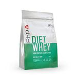 PhD Nutrition Diet Whey High Protein Lean Matrix, Chocolate Mint Diet Whey Protein Powder, 16g of Protein, 40 Servings Per 1 kg Bag