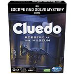 Hasbro Gaming Board Game Robbery at the Museum, Escape Room, Cooperative Family Game for 1 to 6 Players, for Boys and Girls 10+ Years Old, Multicolour, for Kids