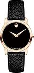 Movado Museum Classic 0607061 Women's Watch 28 mm Leather Strap Quartz Analogue, Strap