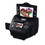 Rollei PDF-S 240 SE - Multi-scanner for photos, slides and negatives, scanning process in seconds, incl. image editing software - black
