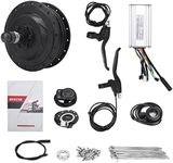 Electric Motor Kit, 48V 500W Rear Wheel Hub Motor E Bike Conversion Kit with KT 900S Display Meter Fit for 12G Wheel (26 12G Spokes)