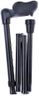 Ability Superstore Fischer Right Handed Grip Cane Black