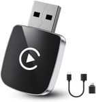CarPlay Wireless Adapter for iPhone,2025 Upgraded Convert Wired to Wireless CarPlay,Plug and Play Car Play Wireless Adapter,Wireless CarPlay Adapter UK for Apple,Compatibility with iPhone iOS 10+