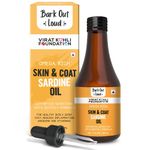 Bark Out Loud by Vivaldis Sardine Oil - Skin & Coat Supplement for Dog and Cats, New Improved Formula for Healthy Skin, Glowing Coat & Boosted Immunity, Omega 3 & 6, Biotin & Zinc (Dogs & Cats) 200ml