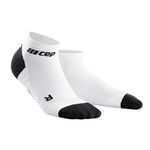 CEP - LOW CUT SOCKS 3.0 for women | Sport socks for workout and fitness in white/grey, size IV