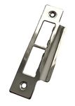 Long Strike Plates for Mortice Locks - Polished Stainless Steel(Pack of 1)