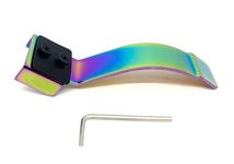 Team Dogz Stunt Scooter Neo Chrome Rainbow Flexi Flex Brake