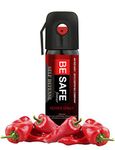 GA+ Chevalier Self Defence Pepper Spray for Women Safety/Protection Single, 50ML, Black