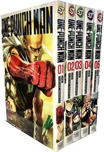 One-Punch Man Volume 1-5 Collection 5 Books Bundle