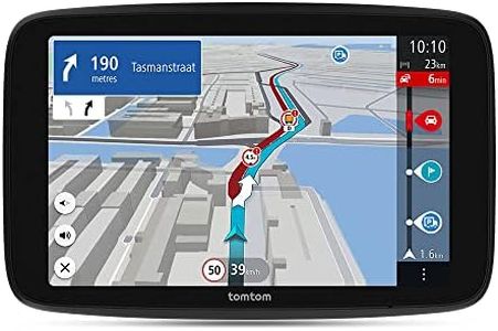 TomTom Truck Sat Nav GO Expert Plus (6 Inch HD Screen, Large Vehicle Routing and POIs, TomTom Traffic Included, World Maps, Live Restriction Warnings, Quick Updates Via WiFi, USB-C) - New Software