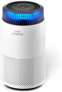 COWAY Air Purifier for Home Bedroom, Super Quiet Sleep Mode, Mood Light, Energy Star, Removes up to 99.999% of Harmful Particles down to 0.01 µm for Allergy Dust Pollen, CADR 244 m³/h - Airmega 100