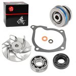 MOTO1988 Water Pump Seal Mechanical Impeller & Oil Gasket Bearing Kit Compatible With Polaris Sportsman 500 HO Ranger Magnum Scrambler Big Boss ATP Hawkeye Worker 425 400 450 OEM 3084837 3086840