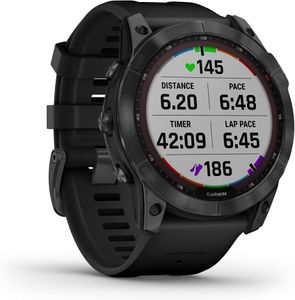 Garmin fēnix 7X Solar GPS Smartwatch, 51mm – Black