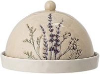 Bloomingville Bea Butter Dish Natural Ceramic