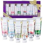 Spa Luxetique Hand Cream Gift Set - Hand Cream Lotion for Dry Hands Travel Moisturizing Hand Lotion with Natural Aloe & Vitamin E Best Gift Set for Women 6 x 1.0 oz/30ml,Christmas gifts