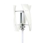 HUIZHITENGDA 4000W 12V-220V Wind Power Turbine Generator Kit, Vertical Wind Maglev Generator with 3 Blade And Controller Suitable for Courtyards And Factories,220V