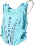 Nathan vaporhowe Trinkrucksack, Laufweste mit 1.8L Trinkblase Reservoir, Damen, NS4538, Blau - Blue Radiance, XX-Small