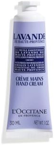L'OCCITANE Travel Sized Lavender Hand Cream 30ml | Enriched with Shea Butter & Lavender Essential Oil | 99% Readily Biodegradable & Vegan | Luxury & Clean Beauty Hand Cream for All Skin Types