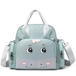 Winnies Diaper Backpack Cum Tote Bag Maternity Bag Cute & Stylish Mother Bags", Sky Blue