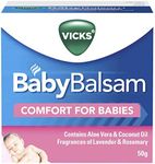 Vicks BabyBalsam Decongestant Rub, 