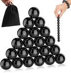 YISHIDANY 21Pcs Magnet Black Ball F