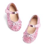 Otter MOMO Toddler/Little Girls Mary Jane Ballerina Flats Size 9 Shoes Slip-on School Party Dress Shoes