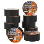 Wqinjk Butyl Deck Joist Tape 2" x 50' Joist Tape for Decking Seal Butyl Joist Tape for Decks & Beams Weather-Resistant Deck Joist Tape Waterproof (10)