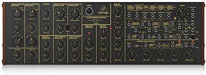 Behringer K-2 Analog and Semi-Modular Synthesizer with Dual VCOs, Ring Modulator, External Signal Processor, 16-Voice Poly Chain and Eurorack Format, Compatible with PC and Mac