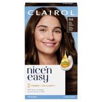 Clairol Nice'n Easy Permanent Hair Dye, R4 Rich Dark Brown Hair Color, 1 Count