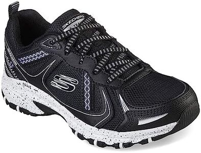 Skechers Women's, Hillcrest - Vast Adventure Trail Running Shoe Black/White 6 M
