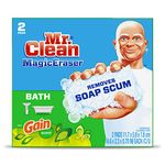 Proctor and Gamble Mr.Clean Magic Eraser Bath with Gain Scent, White