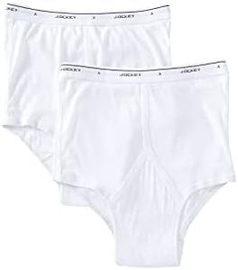 Jockey Men's Classic Brief 2-Pack -64 White