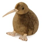 Kiwi Bird Plush Toy, Stuffed Animal Furry Kiwi Plushie Doll, Soft Fluffy Like Real Bird Hugging Toy - Present for Every Age & Occasion