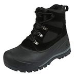 Northside Men's Tundra Snow Boot, Black, 11
