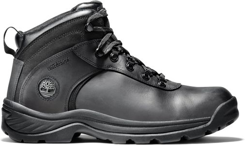 Timberland Men’s Flume Mid Boots, Black – Size 9.5 UK