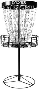 MVP Disc Sports Black Hole Macro Mini Disc Golf Basket (38" Tall Mini Basket)