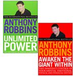 Tony Robins 2 Books Collection Set (Awaken The Giant Within How to Take Immediate Control of Your Mental,Emotional,Physical & Unlimited Power The New Science of Personal Achievement)