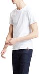 Levi's Men's Slim 2-pack Crewneck Tee, White + White, XXL