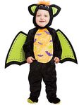 amscan (CC - Hood) (PKT) (PDBBAT) Child Iddy Biddy Bat Costume (3-6m)