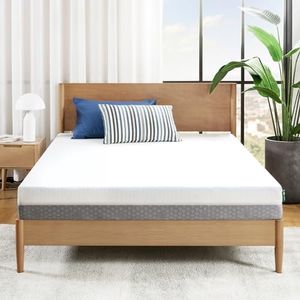 Zinus Cooling Gel Queen Memory Foam Mattress, Flippable Bed, Medium & Firm Comfort, Two-Sided Mattress