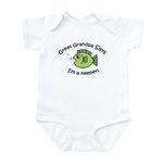 CafePress - Great Grandpa Says I'm A Keeper! Baby Onesie - Cute Infant Bodysuit Baby Romper Cloud White