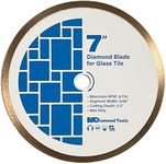 7" Diamond Saw Blades for Glass Mos