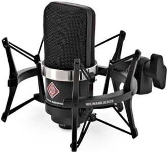 SENNHEISER Neumann TLM?102 Large?Diaphragm Condenser Studio Microphone Set?|?Cardioid Pattern XLR| 20?Hz 20?Khz | Ideal for Studio Recording, Vocals, Instruments, Podcasting & Broadcast Applications