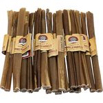 Asado UNBELIEVABULLS- Long Lasting Beef Cheek Dog Chews-Single Ingredient 100% Digestible- No Rawhide - (12 Inch - 10 Pack)