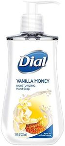 Dial Antibacterial Liquid Hand Soap with Moisturizer, Gold, 7.5 Ounce (Pack of 6)