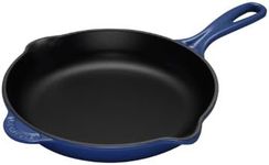 Le Creuset Enameled Cast-Iron 6-1/3-Inch Skillet with Iron Handle, Cobalt