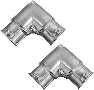 Airmont Products AP-10822 EMT to EMT Conduit Inside Pulling Elbow, 3/4 inch, Right Angle Conduit Bend Connector, Combo Head Set Screw, Zinc Die Cast, Pulling Elbow