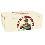 Birra Moretti Lager Beer, 330 ml (Pack of 20)