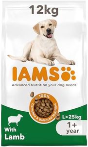IAMS Complete Dry Dog Food for Adult 1+ Large Breeds with Lamb 12 kg